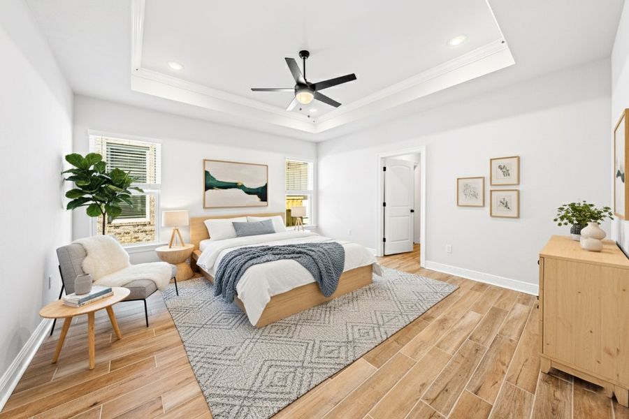 Front exterior of a new home in Natureview, Freeport, FL, highlighting curb appeal (Image 17).