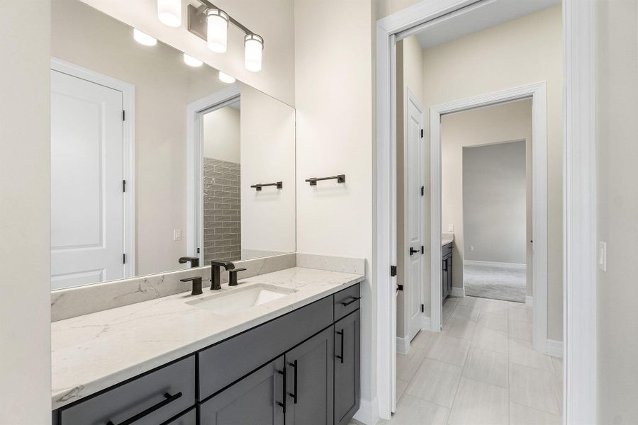 Furnished interior view inside a new home in , Palm Beach Gardens (Image 7).