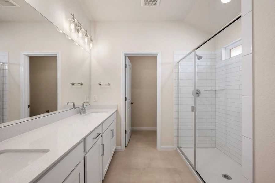 Furnished interior view inside a new home in Cannon Ranch, Dripping Springs (Image 12).