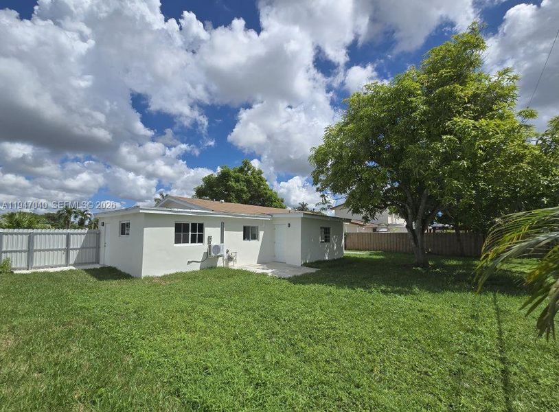 Exterior details and patio area of a home in , Miami (Image 4). Exterior details and patio area of a home in , Miami (Image 4).