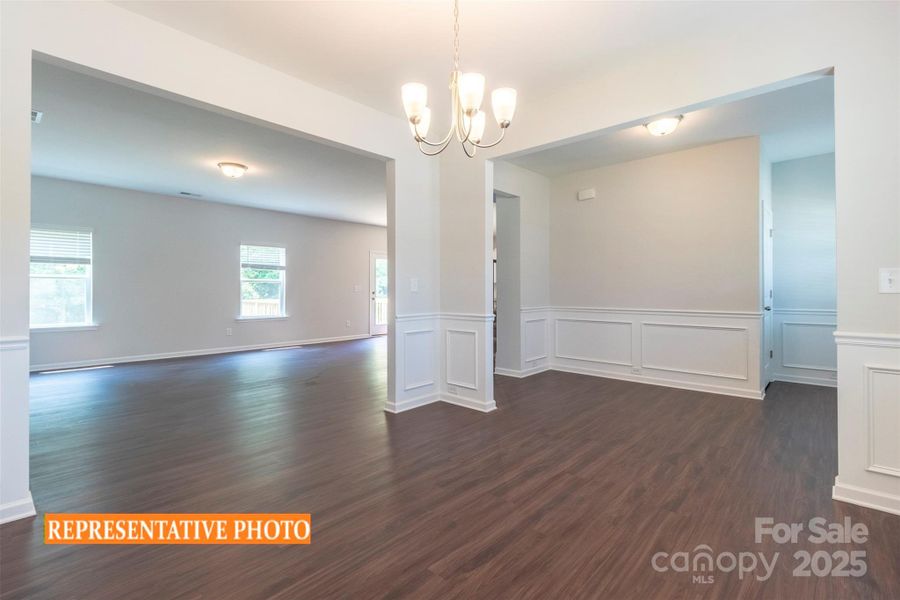Spacious, unfurnished interior of a new home in Cedar Meadows, Monroe (Image 19).