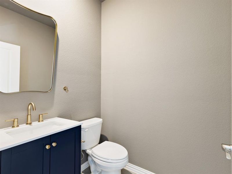 First floor powder bathroom (half-bath)