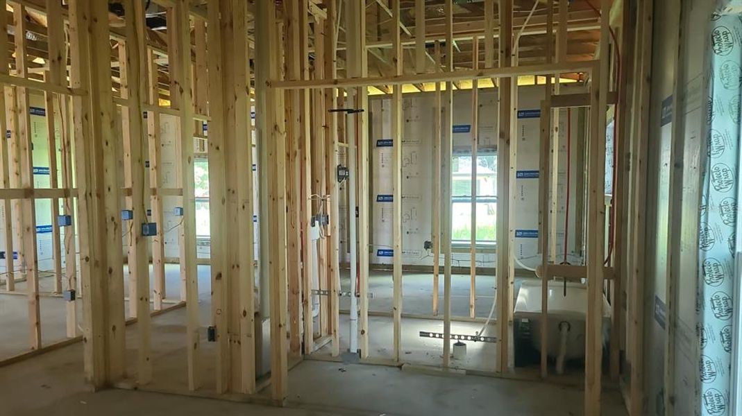 In-progress construction of a new home in , Sebring, FL (Image 19).
