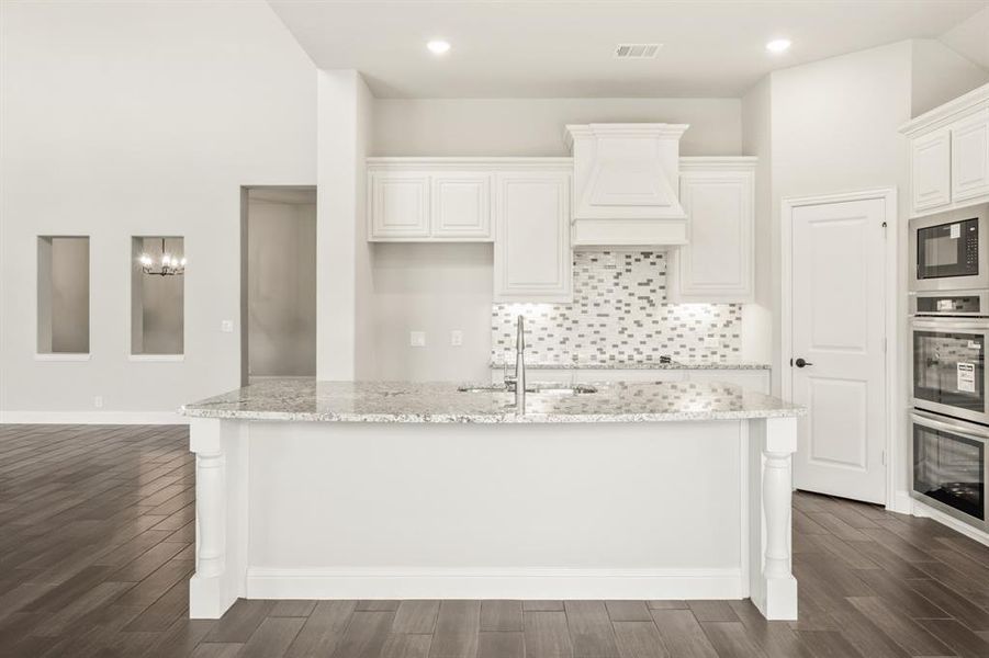 Furnished interior view inside a new home in Georgetown at Kings Fort 60s, Kaufman (Image 8).