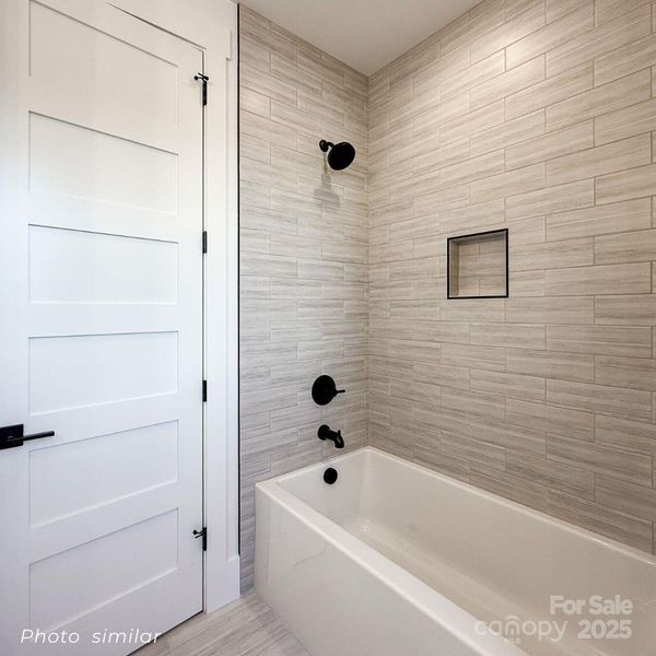 Furnished interior view inside a new home in , Mills River (Image 4).