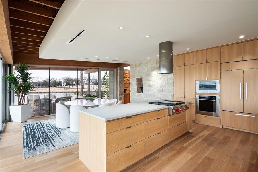 Furnished interior view inside a new home in , Malakoff (Image 18).