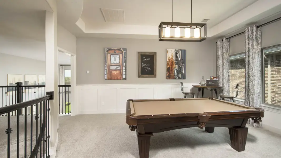 Furnished interior view inside a new home in North Sky, Celina (Image 11).