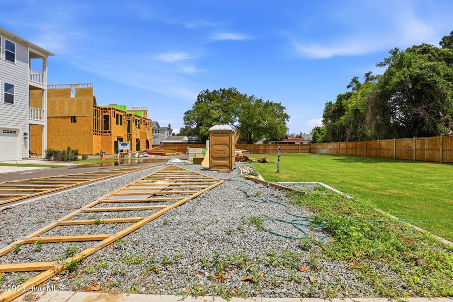 In-progress construction of a new home in Downtown Wilmington Collective, Wilmington, NC (Image 22). In-progress construction of a new home in Downtown Wilmington Collective, Wilmington, NC (Image 22).