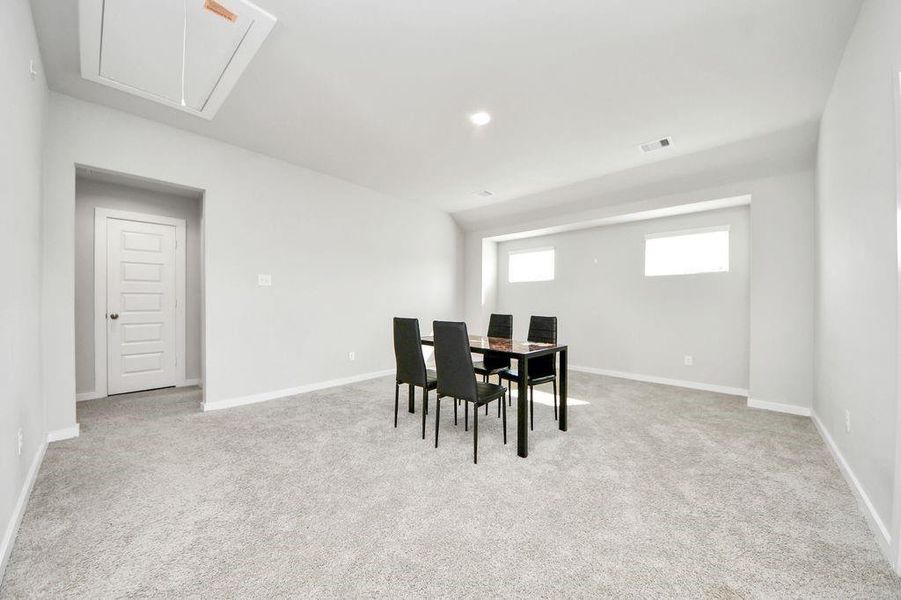 Furnished interior view inside a new home in Winfield Lakes, Fresno (Image 24).