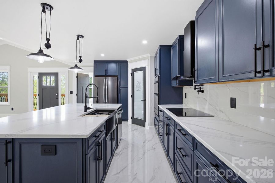 Furnished interior view inside a new home in , Hendersonville (Image 4).