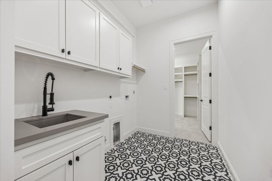 Furnished interior view inside a new home in , Houston (Image 28).