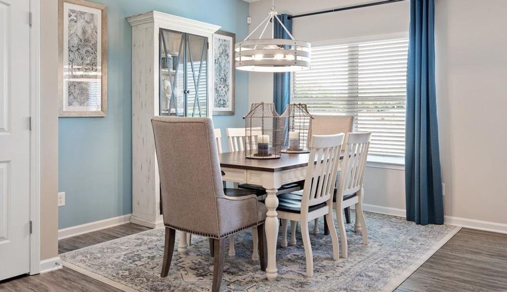 Furnished interior view inside a new home in Roxeywood Park, Winder (Image 5). Furnished interior view inside a new home in Roxeywood Park, Winder (Image 5).