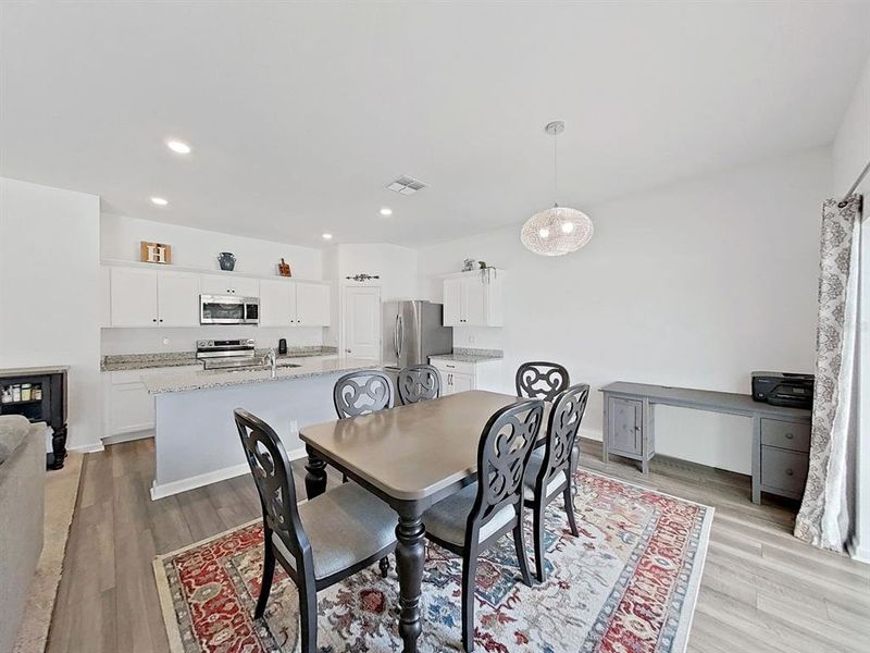 Furnished interior view inside a new home in Clinton Corner, Dade City (Image 10).