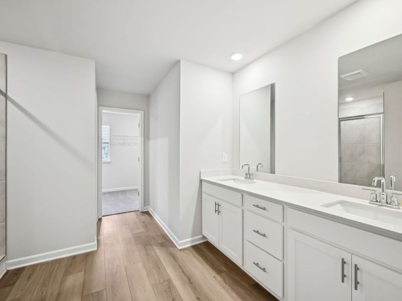 Furnished interior view inside a new home in Martin Springs - Estate Series, Lawrenceville (Image 9).