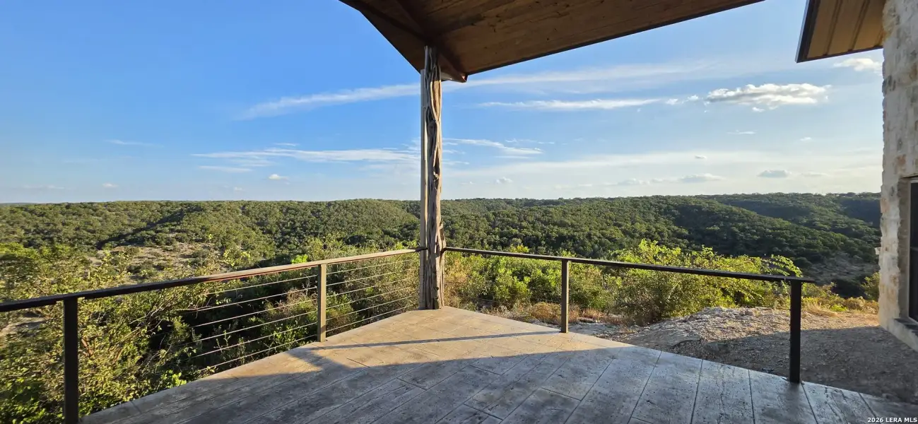 Exterior details and patio area of a home in , Leakey (Image 27).