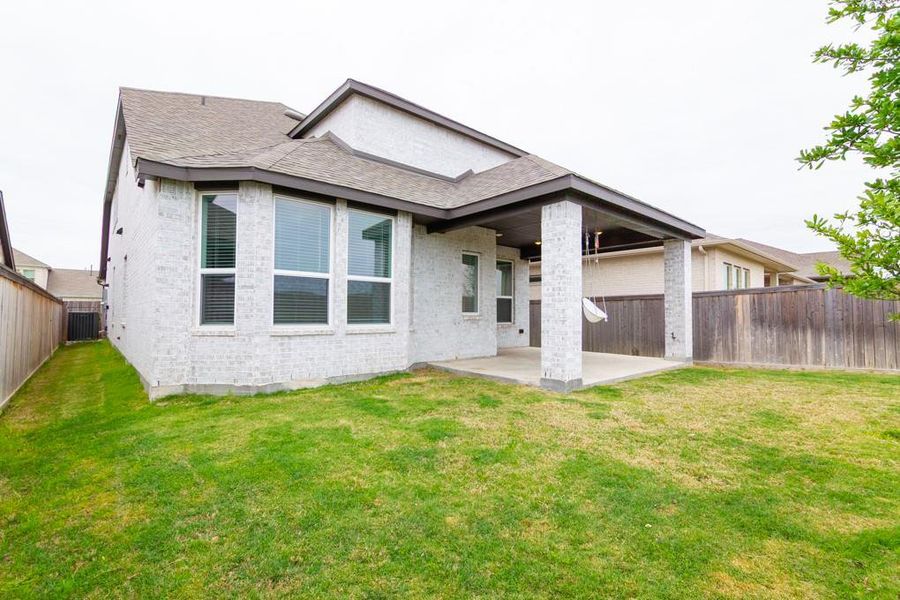 Exterior details and patio area of a home in , Cypress (Image 20).