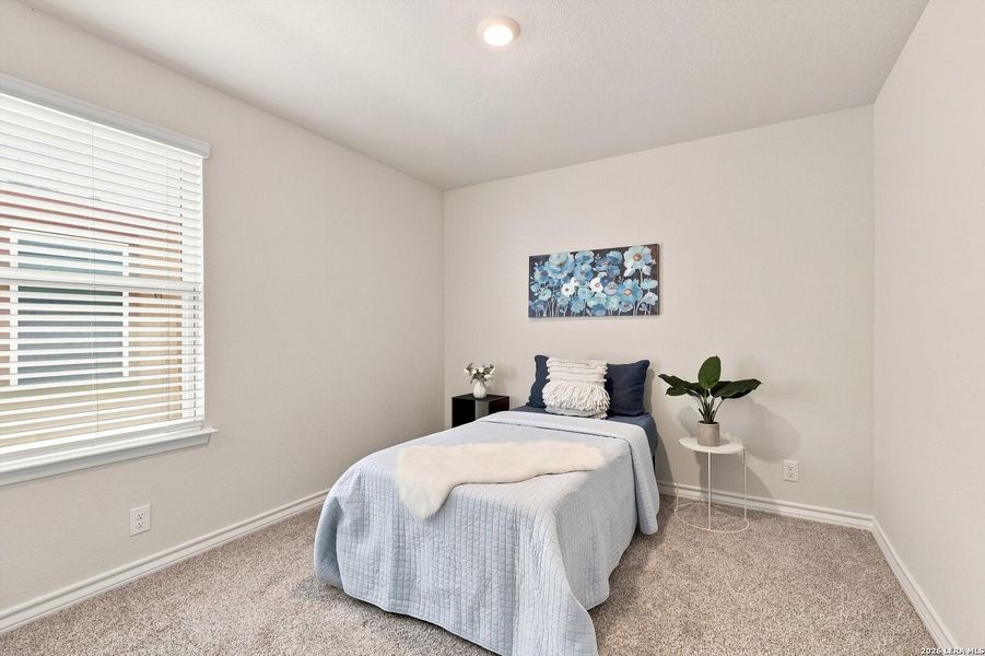 Furnished interior view inside a new home in Brookstone Creek, San Antonio (Image 9).
