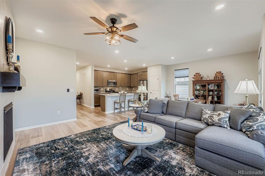 Furnished interior view inside a new home in , Castle Rock (Image 29).
