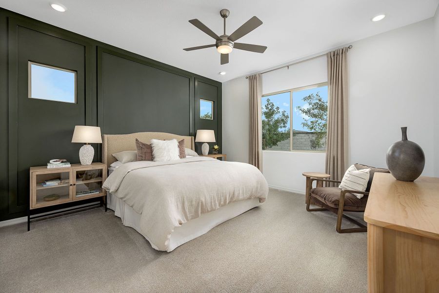 Representative furnished interior of a home built from the Ginger by Mattamy Homes in Soleo, San Tan Valley (Image 12).