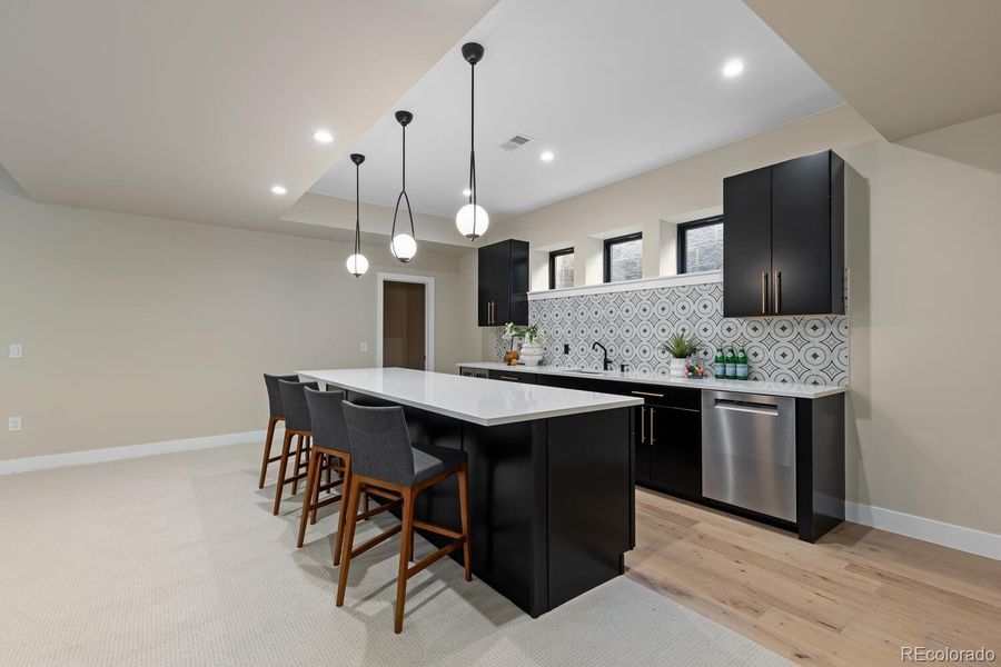 Furnished interior view inside a new home in , Denver (Image 8).