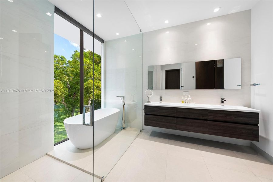 Furnished interior view inside a new home in , Miami Shores (Image 30). Furnished interior view inside a new home in , Miami Shores (Image 30).