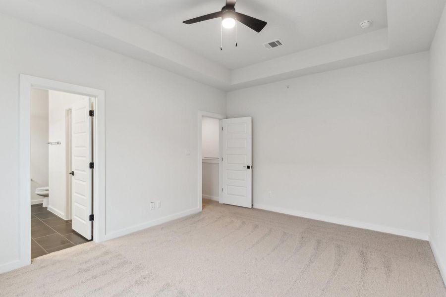 Spacious, unfurnished interior of a new home in Townhomes at Gattis, Round Rock (Image 24).
