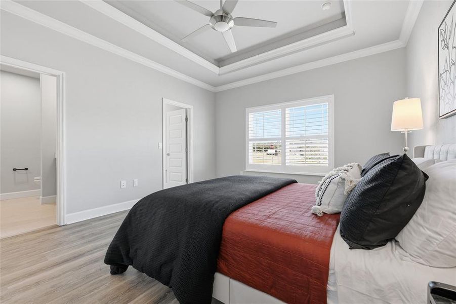 Furnished interior view inside a new home in , Gainesville (Image 11).