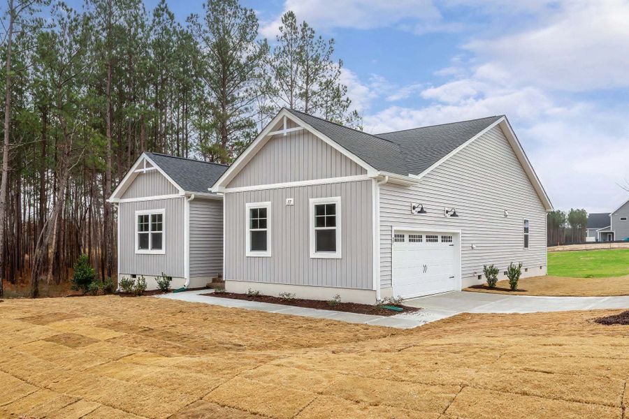 Elevation FH with Sideload Garage Option