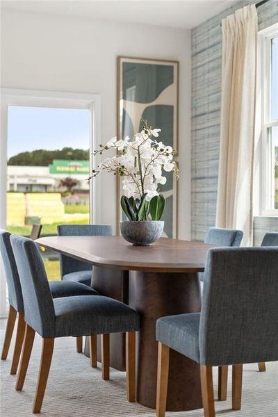 Furnished interior view inside a new home in Magnolia Square, Austell (Image 15).