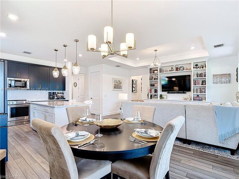 Furnished interior view inside a new home in , Ave Maria (Image 16). Furnished interior view inside a new home in , Ave Maria (Image 16).