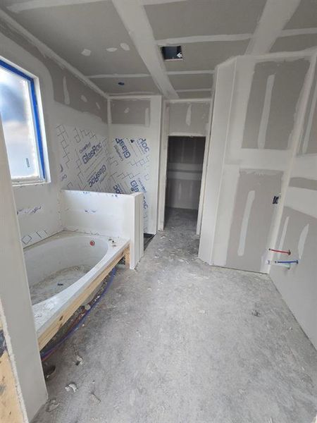 In-progress construction of a new home in Morningstar, Aledo, TX (Image 13).