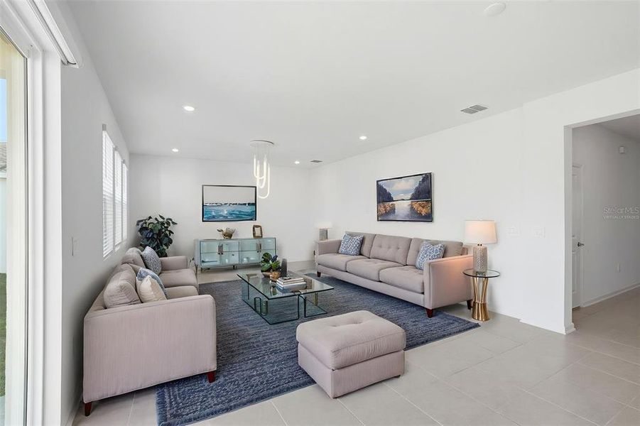 Furnished interior view inside a new home in , Debary (Image 8).