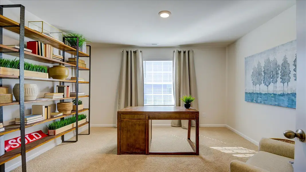 Furnished interior view inside a new home in Bynum Farms, Farmville (Image 12).