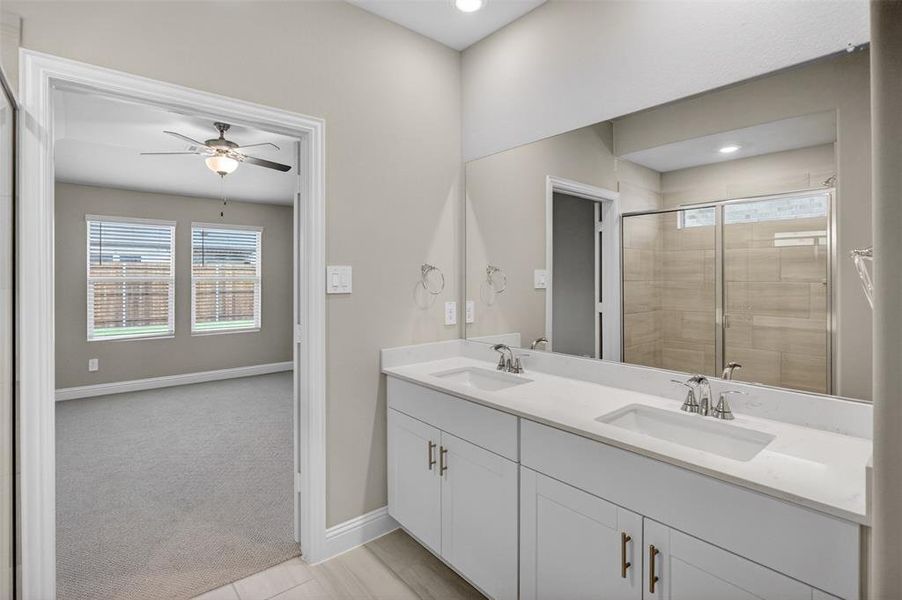 Furnished interior view inside a new home in , Anna (Image 7).