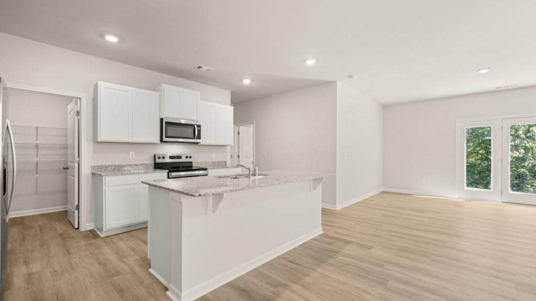 Furnished interior view inside a new home in Rolling Meadows, Jasper (Image 7).