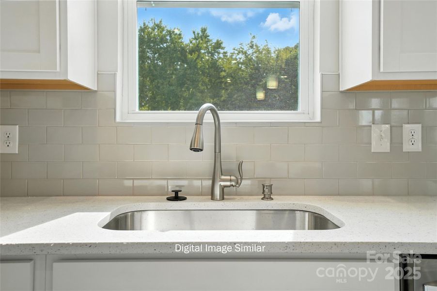 Close-up of interior finishes inside a home in Bailey Run, Charlotte (Image 20).