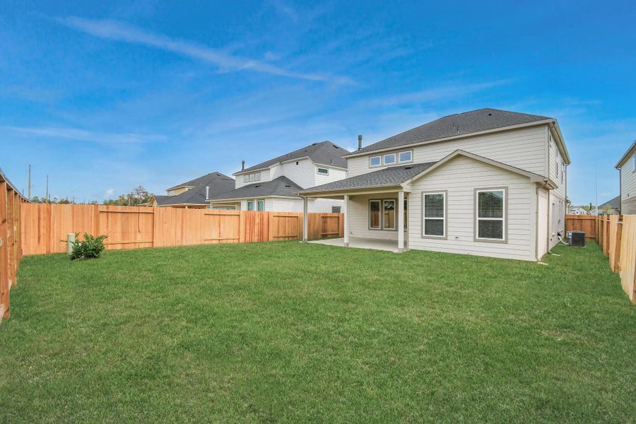 Explore the expansive backyard with its inviting covered patio—a perfect blend of space for the kids to play and adults to unwind. Ideal for creating your outdoor oasis, this backyard accommodates patio furniture, a BBQ pit, and endless possibilities for leisure and entertainment. Explore the expansive backyard with its inviting covered patio—a perfect blend of space for the kids to play and adults to unwind. Ideal for creating your outdoor oasis, this backyard accommodates patio furniture, a BBQ pit, and endless possibilities for leisure and entertainment.