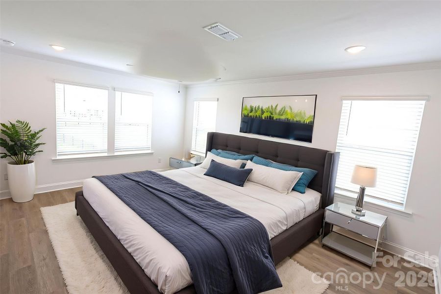 Furnished interior view inside a new home in , Denver (Image 16).
