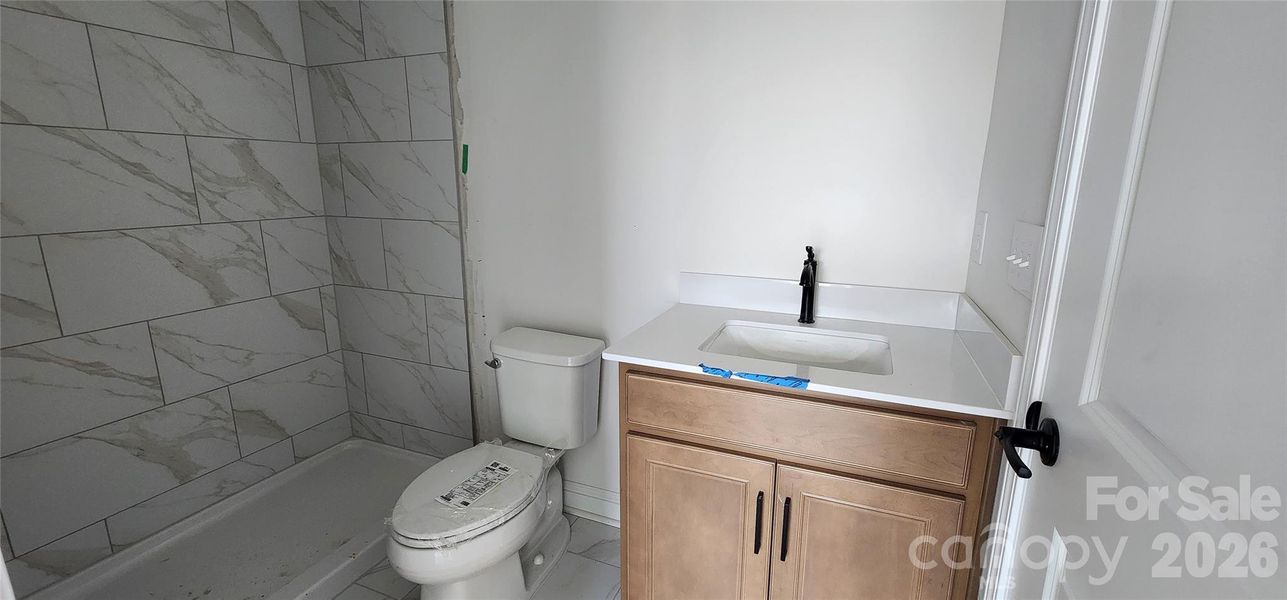 Full Bath on 1st Floor