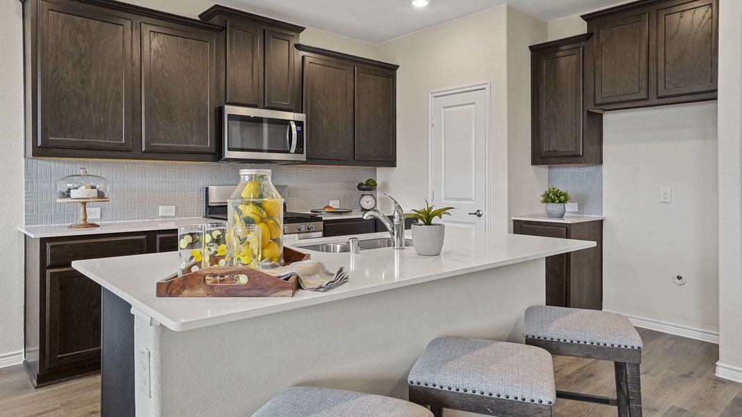 Representative furnished interior of a home built from the Galena by D.R. Horton in Lakewood Trails, Forney (Image 7). Representative furnished interior of a home built from the Galena by D.R. Horton in Lakewood Trails, Forney (Image 7).