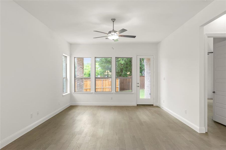 Spacious, unfurnished interior of a new home in Villas at Long Branch, Rowlett (Image 26). Spacious, unfurnished interior of a new home in Villas at Long Branch, Rowlett (Image 26).