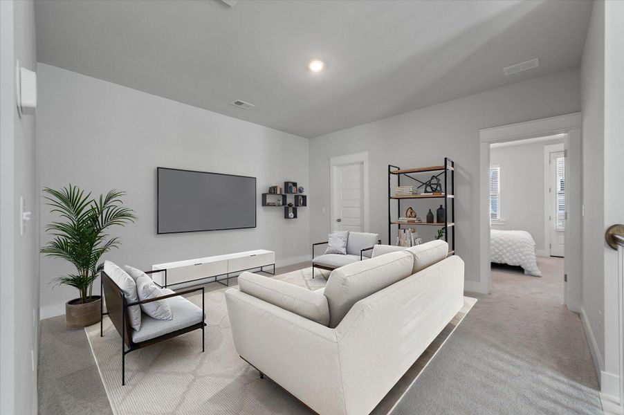 Furnished interior view inside a new home in Carnes Crossroads, Summerville (Image 5).