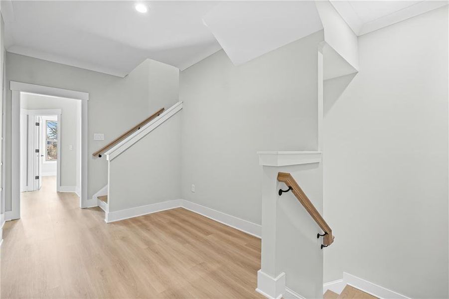 Spacious, unfurnished interior of a new home in Devin's Shire - A Kennesaw Tradition, Kennesaw (Image 19). Spacious, unfurnished interior of a new home in Devin's Shire - A Kennesaw Tradition, Kennesaw (Image 19).