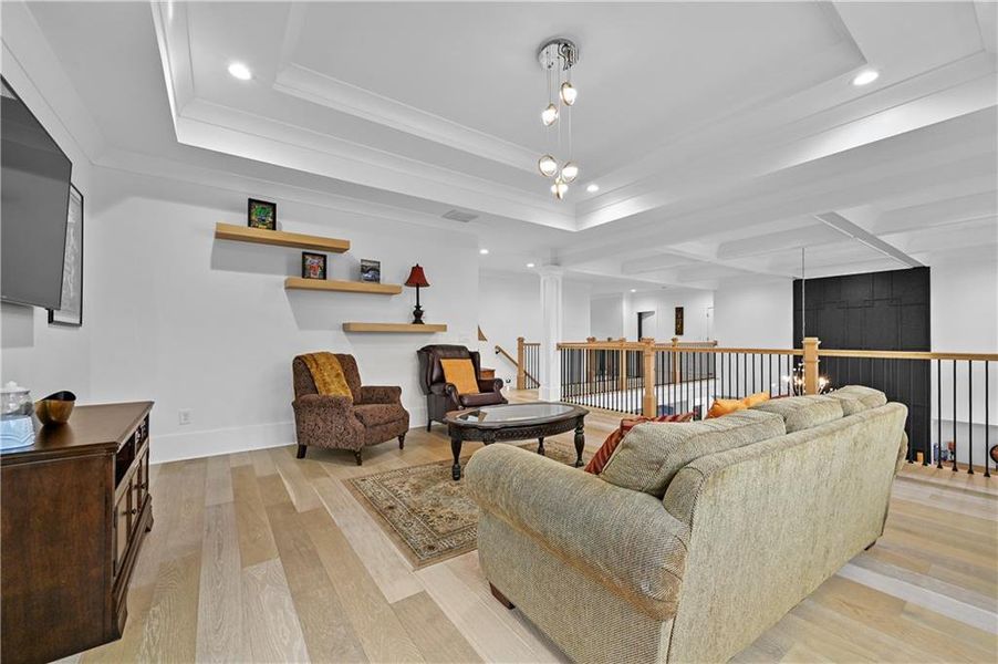Furnished interior view inside a new home in , Buford (Image 27).
