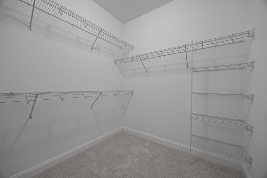 Spacious, unfurnished interior of a new home in The Preserve at Langston, Winterville (Image 44).