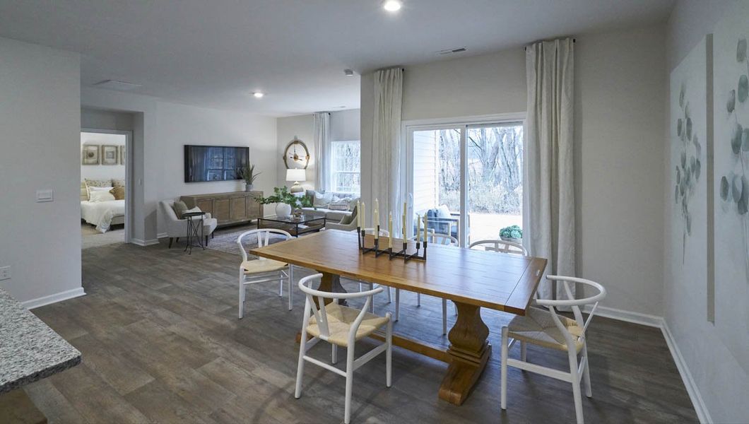 Representative furnished interior of a home built from the CALI by D.R. Horton in Raven Ridge, Lexington (Image 14).