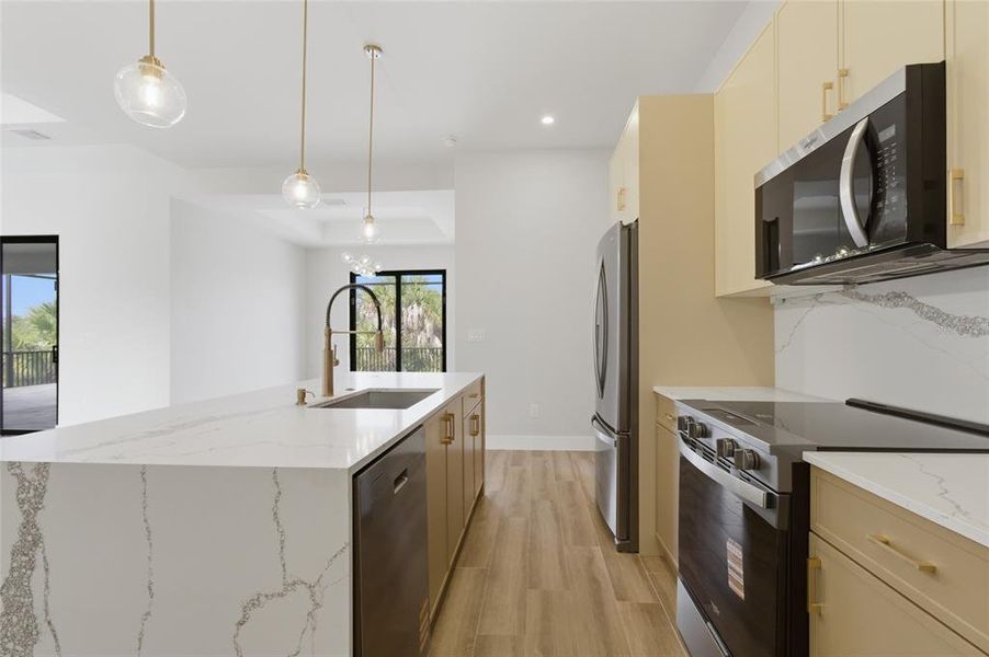 Furnished interior view inside a new home in , Port Charlotte (Image 14).