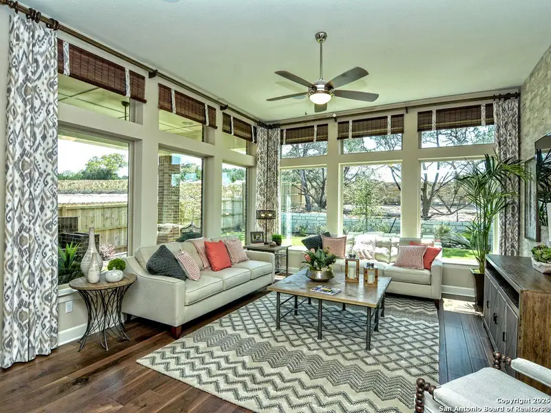 Furnished interior view inside a new home in Davis Ranch 50', San Antonio (Image 10).