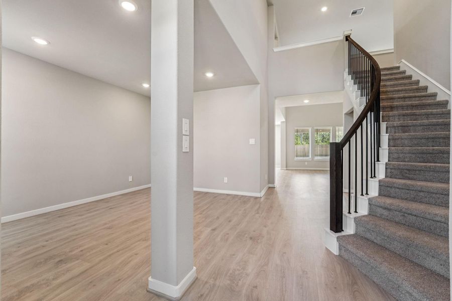 Photo is not of the actual home, but is an inspirational photo of builder’s model home and may depict options, furnishings, and/or decorator features that are not included