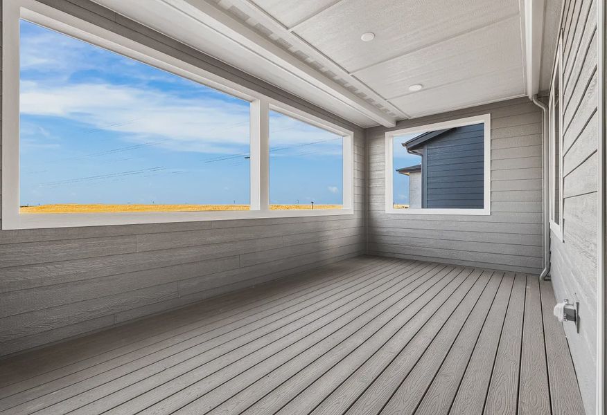 Homesite 46 Second Floor Covered Deck - 19 of 20